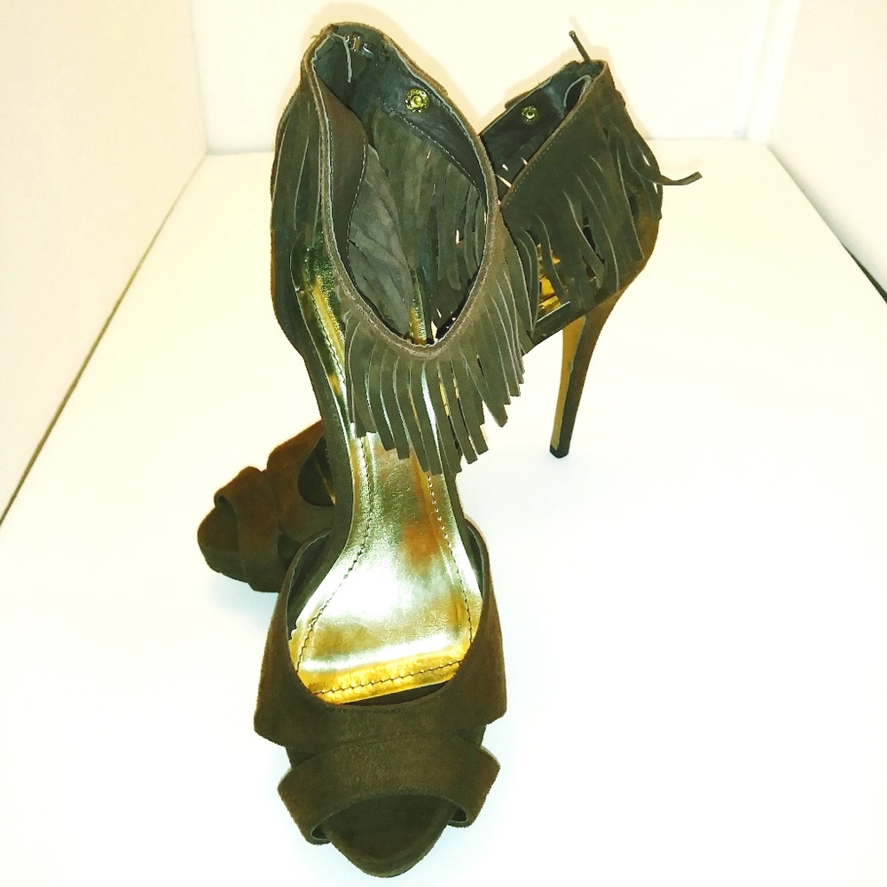 High Heeled Anne Michelle Leather upper size 8.5